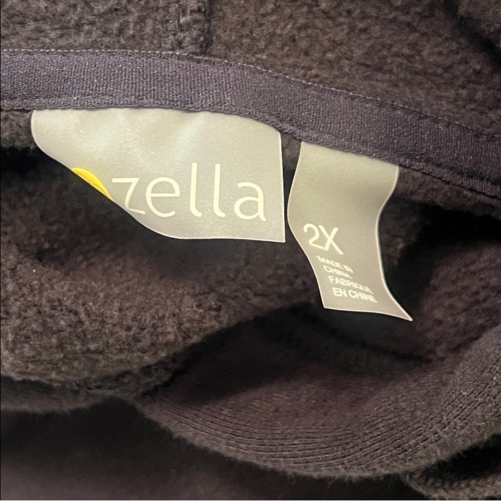 Zella Cara Hoodie Black Size 2X - Picture 9 of 12